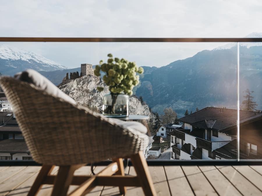 Vue depuis l’hébergement