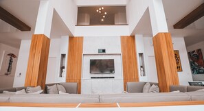 Family Villa | Living room | Flat-screen TV - Happy Family Villa (Chalong)