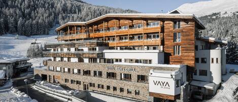 Façade de l’hébergement