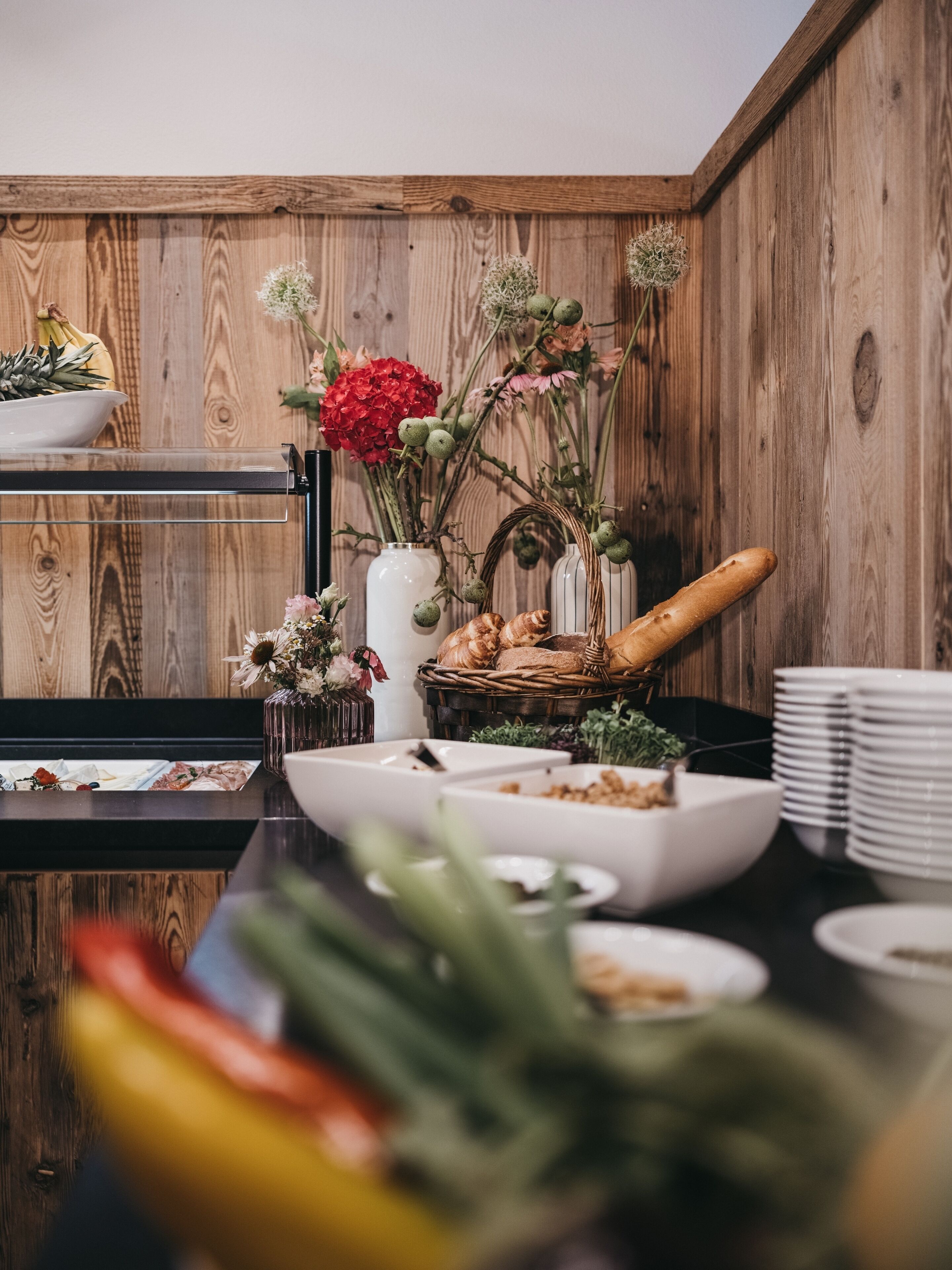 Daily buffet breakfast (EUR 21 per person)