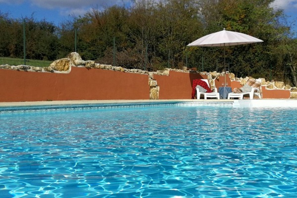 La piscine.