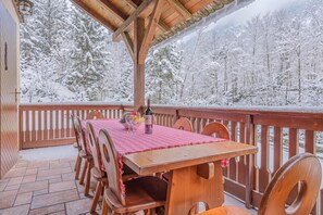 Rooftop terrace - Chalet Primus in Soca Valley (Bovec)