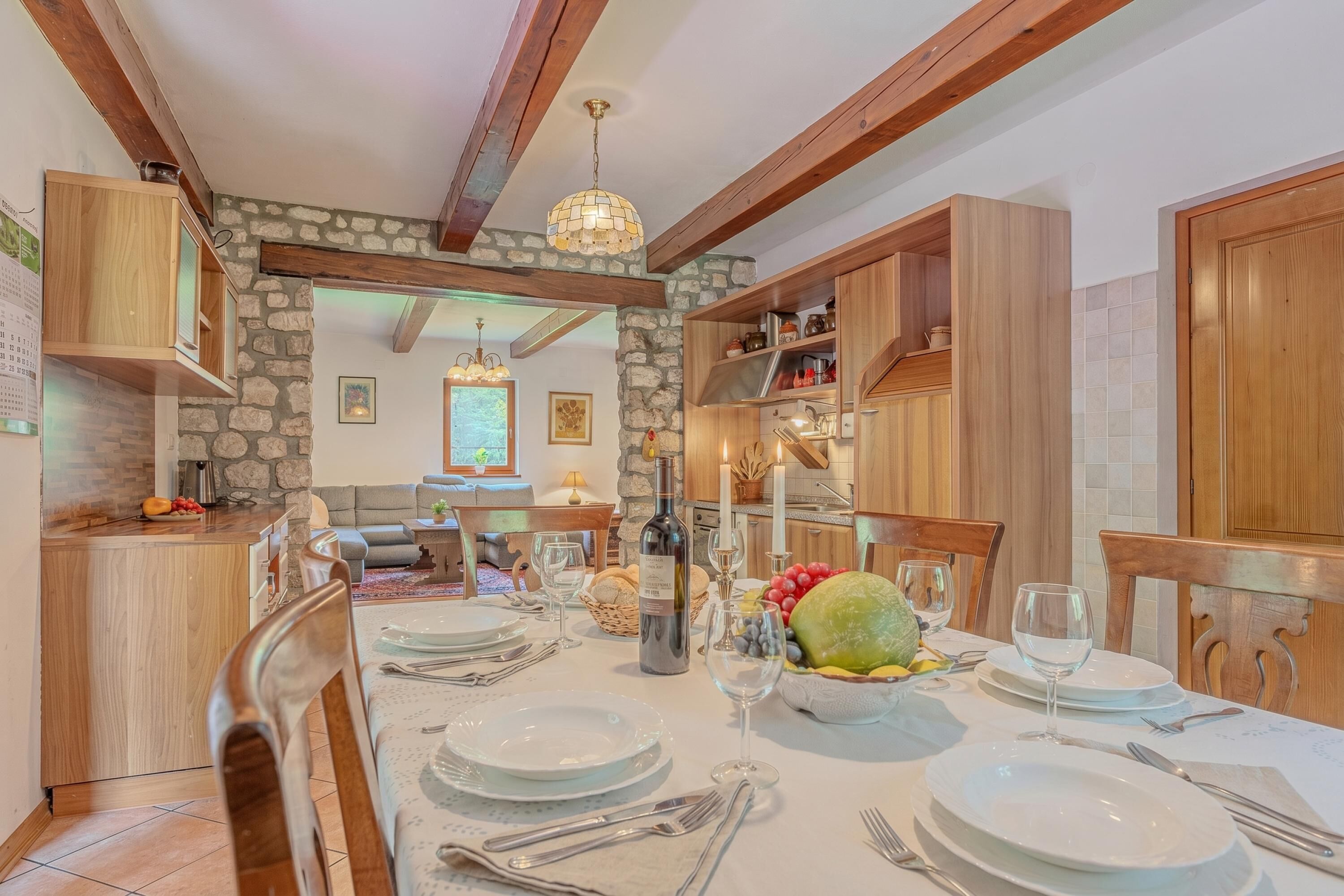 Chalet familiare, camere multiple, 2 bagni, lato montagna (Chalet Primus Near Soča Gorge) | Interni