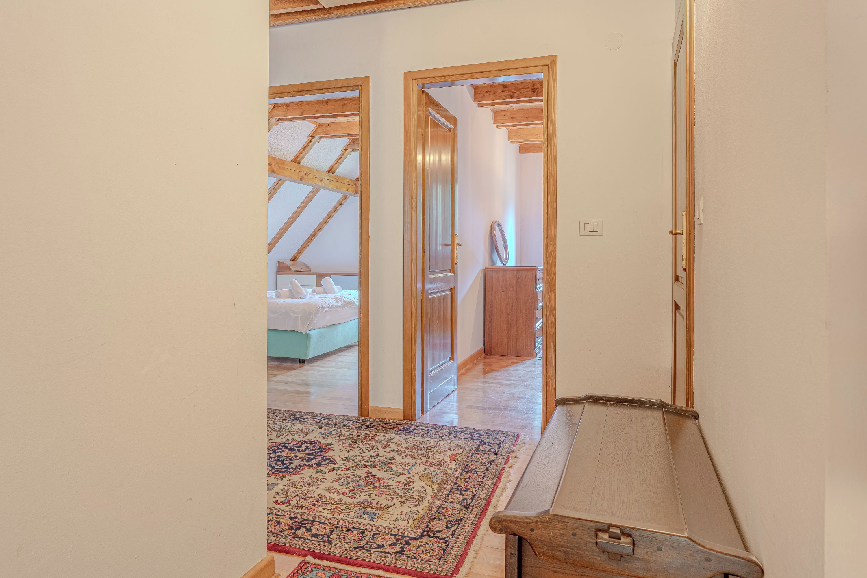 Family Chalet, Multiple Bedrooms, 2 Bathrooms, Mountainside (Chalet Primus Near Soča Gorge) | 4 bedrooms, iron/ironing board, bed sheets