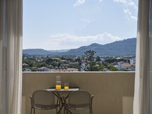 Twin / Double Room Inland View | Terrace/patio - Atlantica Princess Hotel (Rhodes)