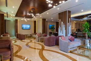 Sala de estar en el lobby