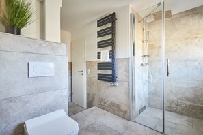 Een douche, een haardroger
