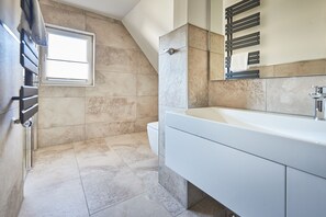 Shower, hair dryer