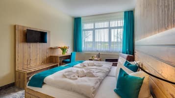 1 Schlafzimmer, Bettwäsche aus ägyptischer Baumwolle