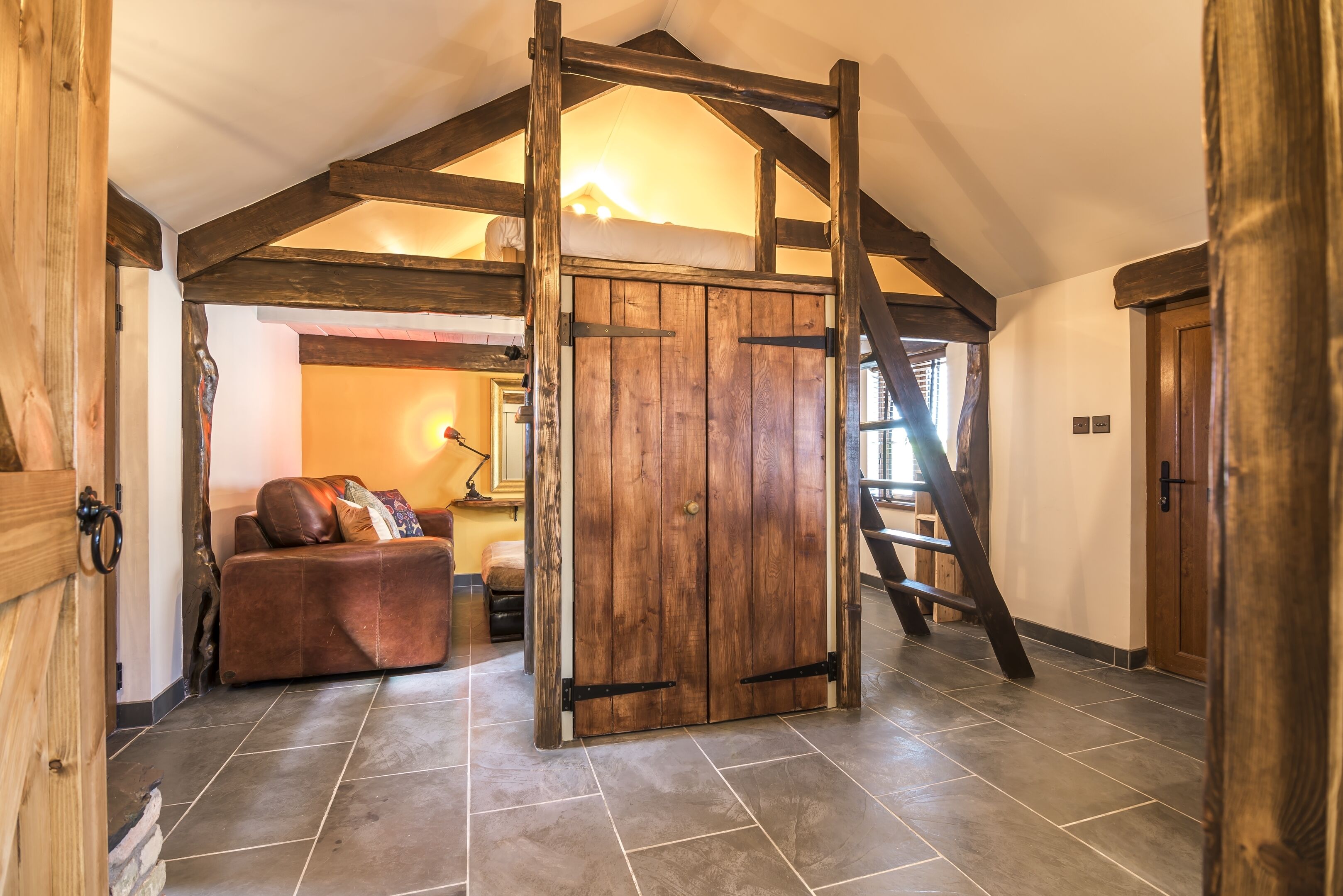 Cottage (1 Bedroom) | Living area | Flat-screen TV