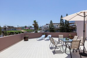 Semiso Beach Suites - Apartment 1 | Terrace/patio - Semiso Beach Suites (Apokoronas)