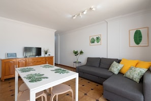 Living area - Holiday home with terrace and sea views (Mogán)