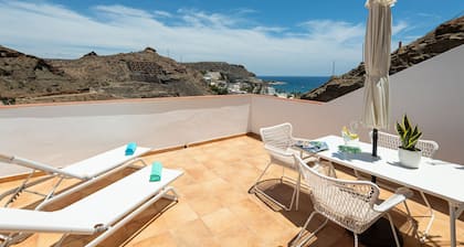 Holiday home with terrace and sea views