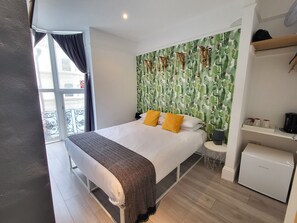 Exclusive Double Room | Premium bedding, blackout drapes, iron/ironing board, free WiFi - INNit Saltwater (Brighton)