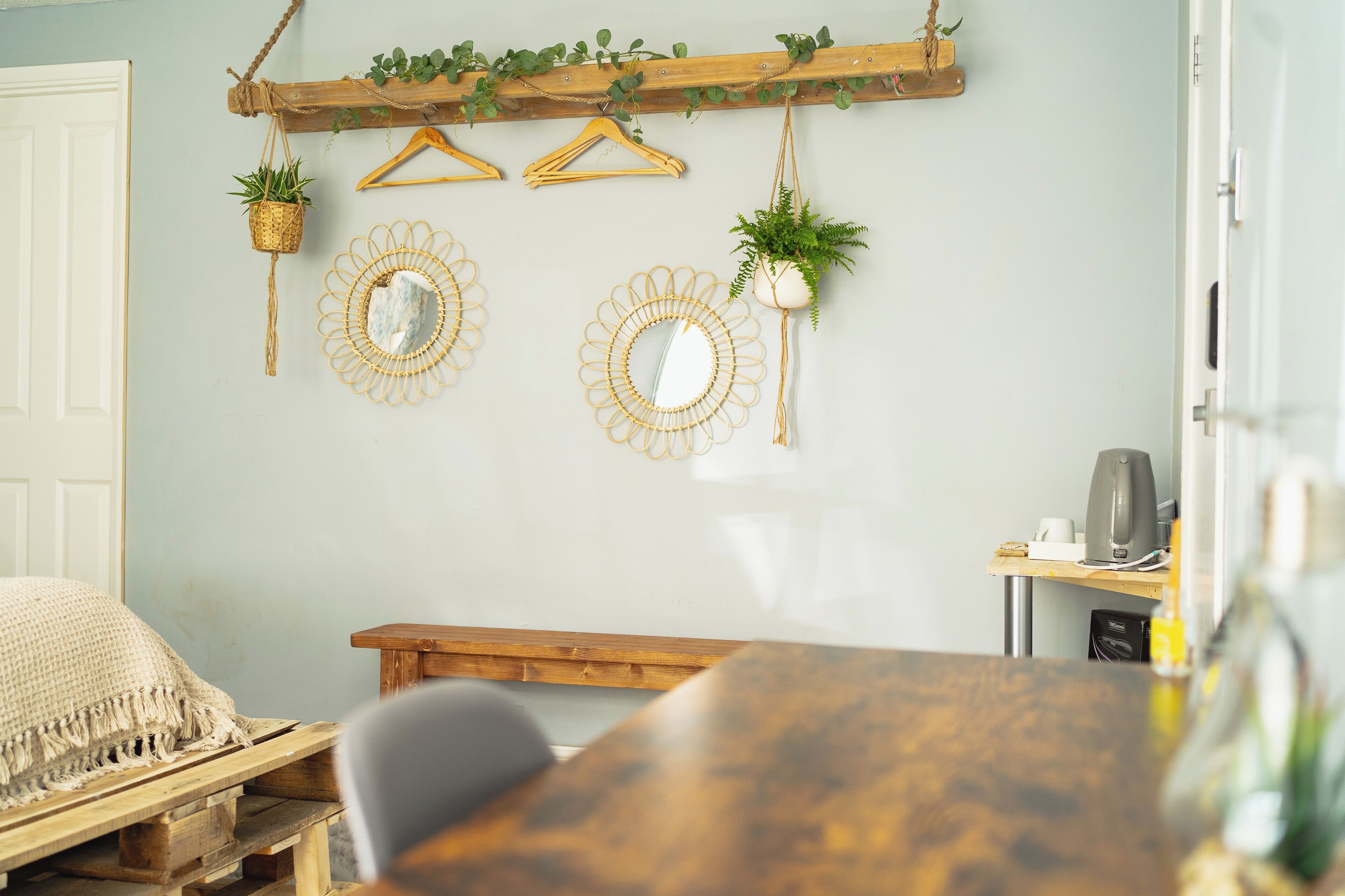 Grand Room | Premium bedding, blackout curtains, iron/ironing board, free WiFi