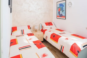 1 Schlafzimmer, Bügeleisen/Bügelbrett, kostenloses WLAN, Bettwäsche