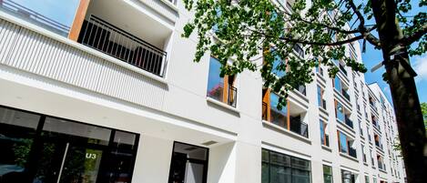 Fachada de la propiedad