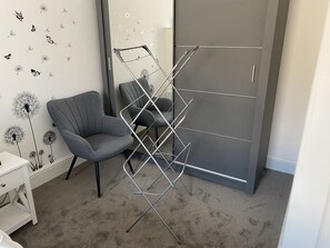 Apartment, 1 King Bed | 1 bedroom, iron/ironing board, free WiFi, bed sheets
