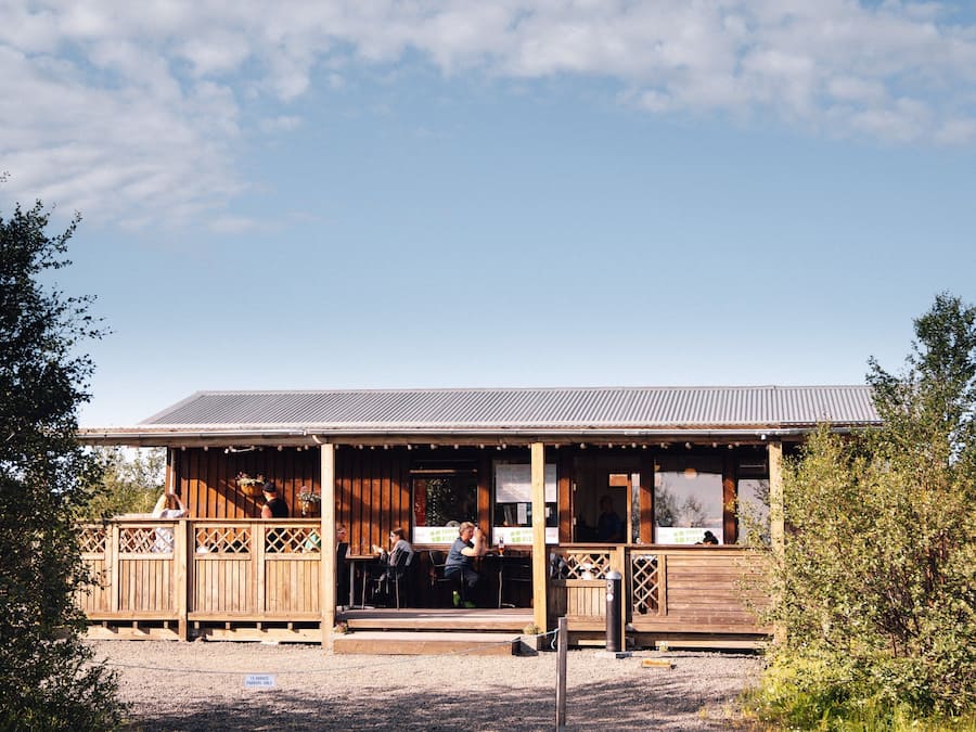 Fassade der Unterkunft