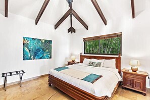 3 bedrooms, iron/ironing board, travel crib, WiFi - Private Pool Villa | Walk to Beach & Resort Access (Playa Hermosa)