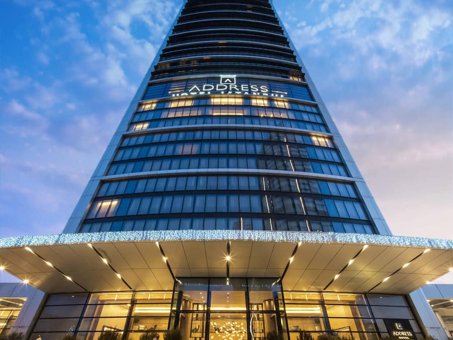 Fassade der Unterkunft