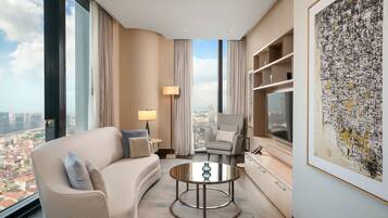 One-Bedroom Residence with Sea View | 1 bedroom, premium bedding, Tempur-Pedic beds, minibar