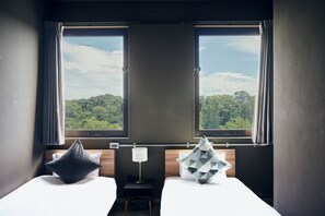 Uitzicht vanuit accommodatie