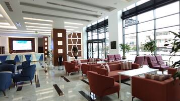 Sala de estar en el lobby