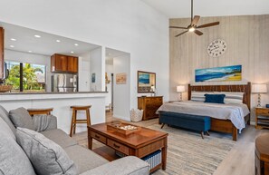 1 bedroom, iron/ironing board, free WiFi, bed sheets - Wailea Ekahi Studio#48-D Gorgeous Studio, Keawakapu Beach! (Wailea)