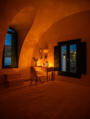 Façade de l’hébergement  – soirée/nuit