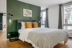 1 chambre, fer et planche à repasser, Wi-Fi, draps fournis