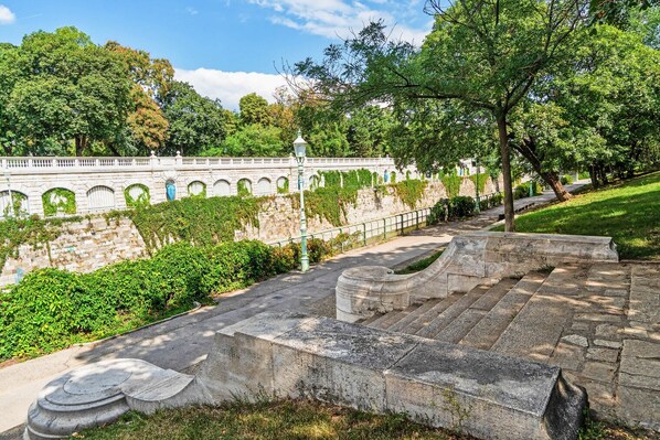 Enceinte de l’hébergement