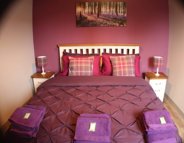 Apartment | 1 bedroom, iron/ironing board, free WiFi, bed sheets - 1 Bed Flat - Sleeps 2 - Wifi (Pitlochry)