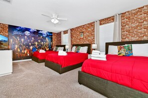9 bedrooms, iron/ironing board, free WiFi, bed sheets