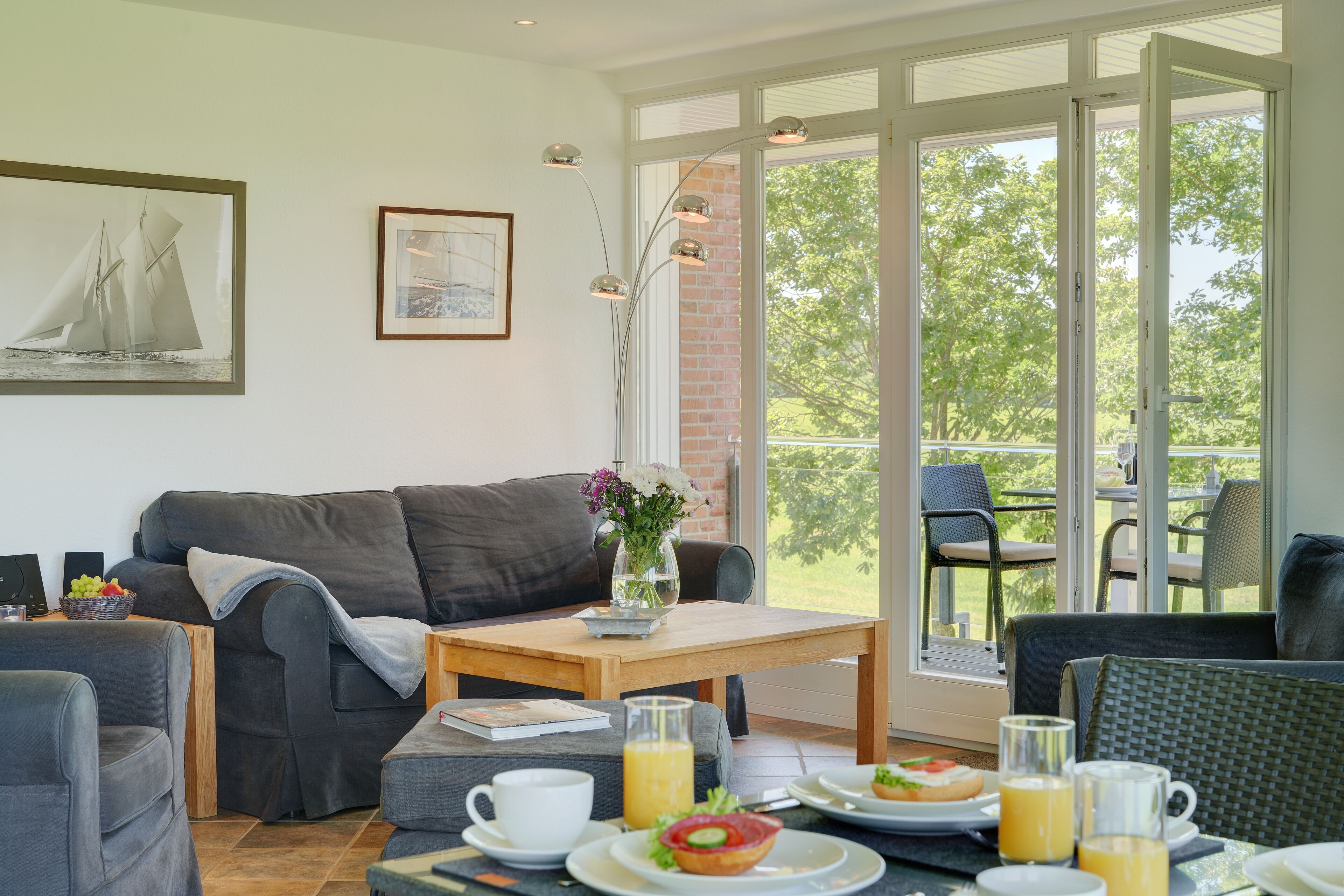 Condo | Living area | 50-inch flat-screen TV with satellite channels, TV, DVD player