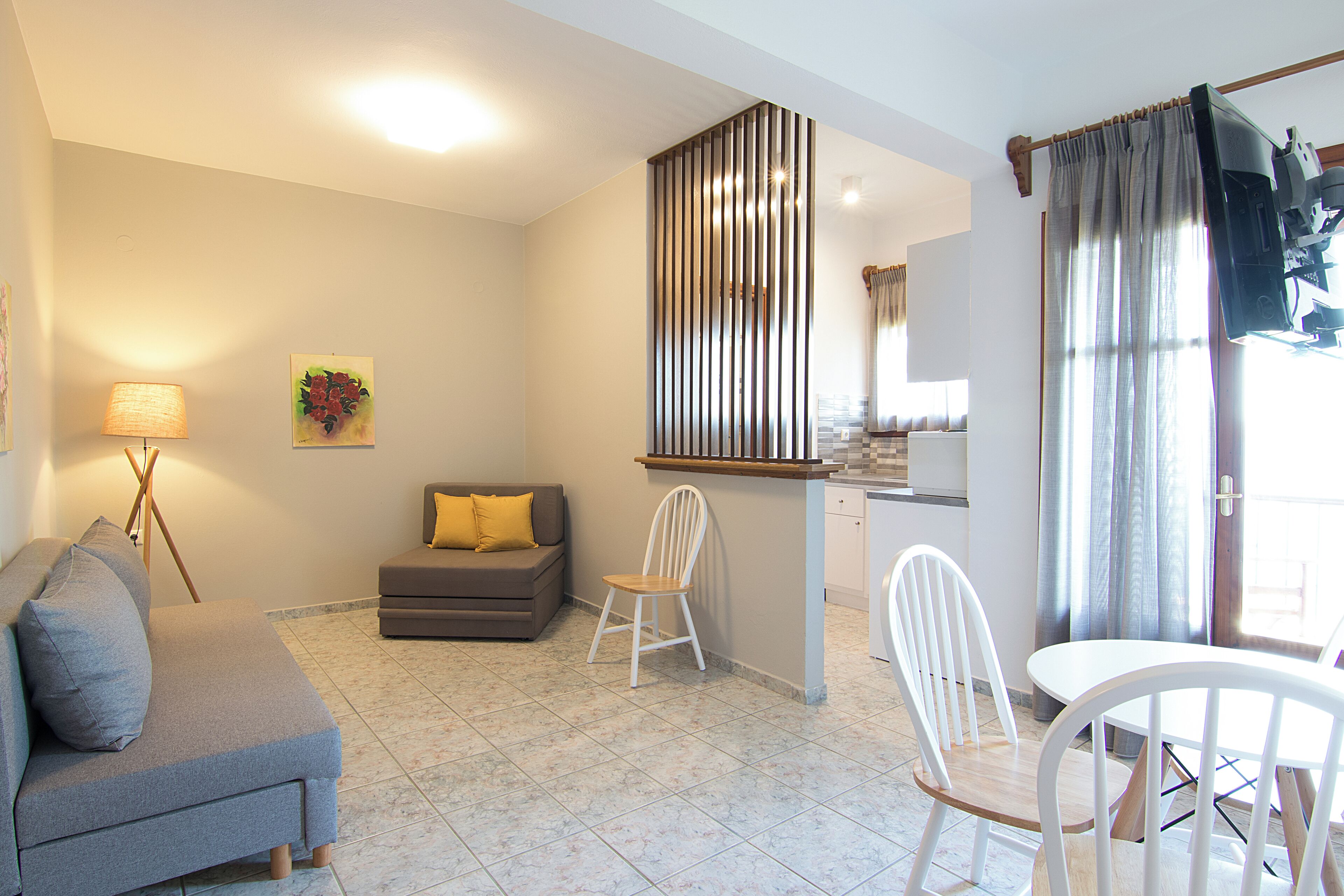 Standard Apartment | Wi-Fi de cortesia, roupa de cama