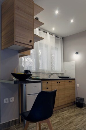 Réfrigérateur, micro-ondes, four, bouilloire électrique