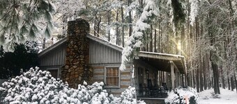 Upscale Log Cabin at Ferndale: An Elegant Retreat