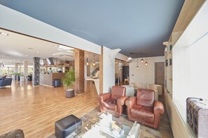 Sitteområde i lobbyen