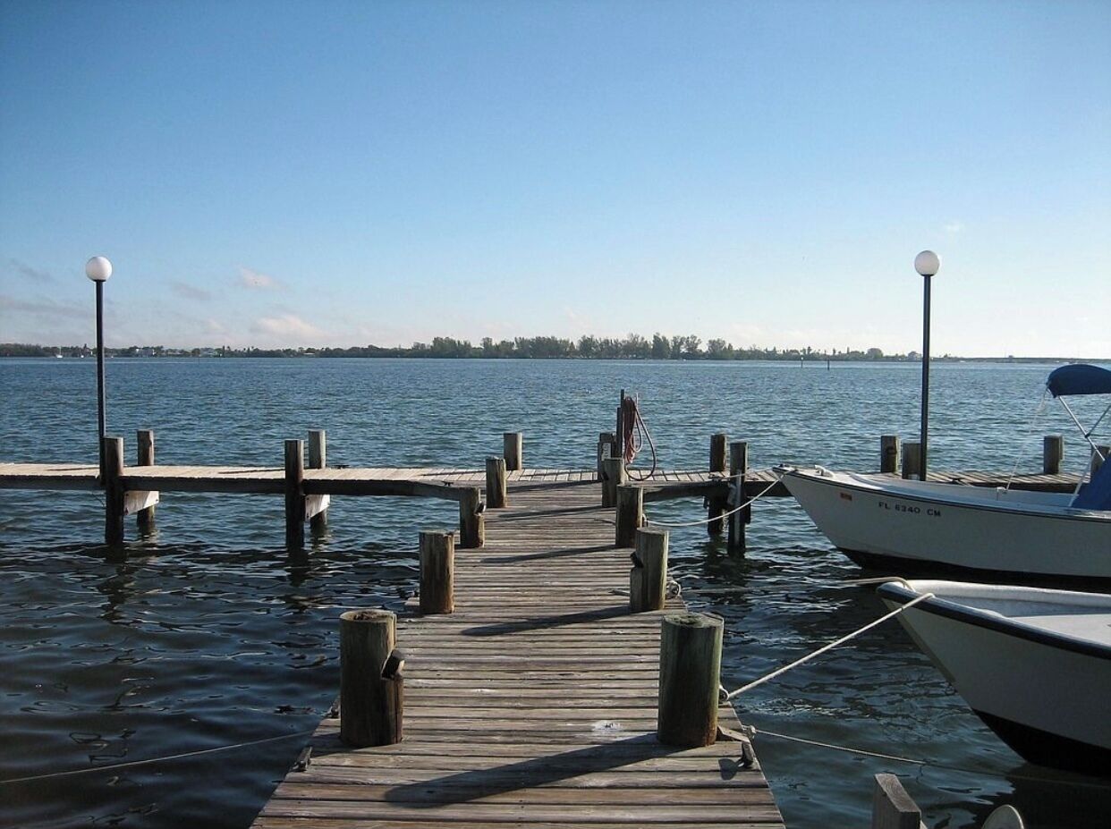 Docks greats for fishing 