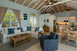 Smart TV, books, stereo, printers - Sunset, Sunrise & Ocean Views, 3 Bed 4.5 Bath, Close to Cruz Bay & Beaches. Gym (St. John)