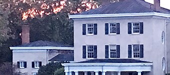 The Garden Suite in this National Historic Landmark in the Village of Geneseo