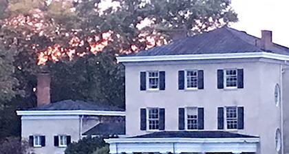 The Garden Suite in this National Historic Landmark in the Village of Geneseo