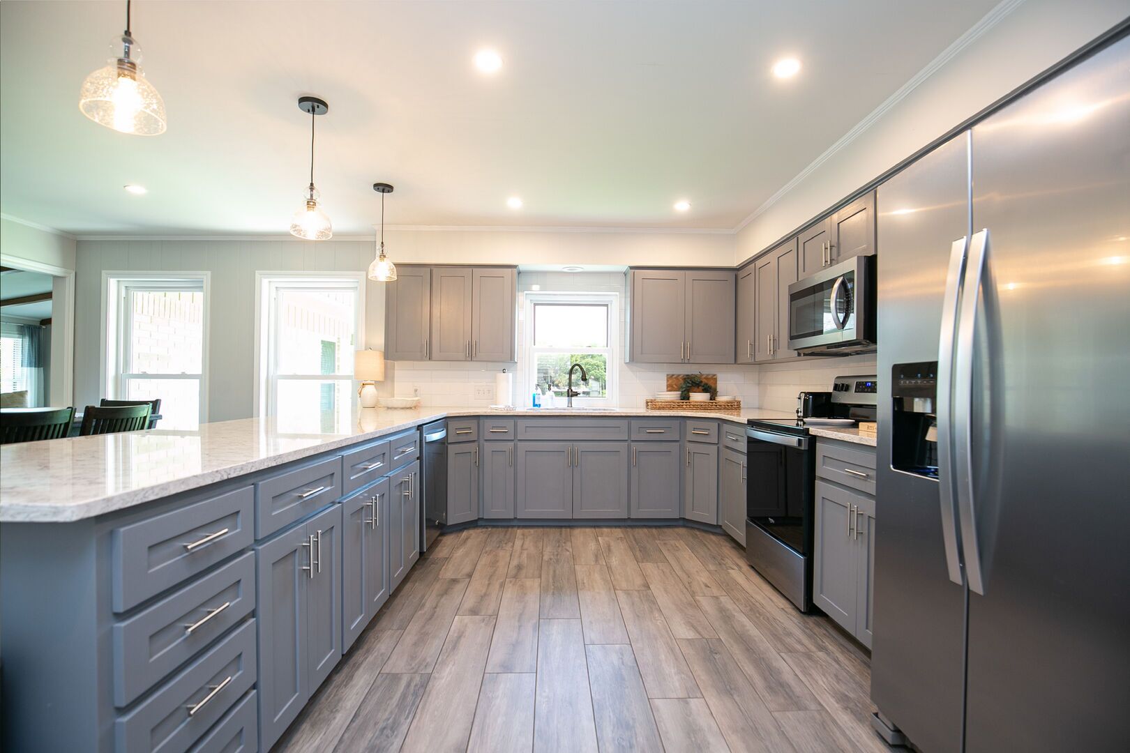 Two Docks on Riverside, beautifully updated, boat lift, jet ski ramps, great dock!