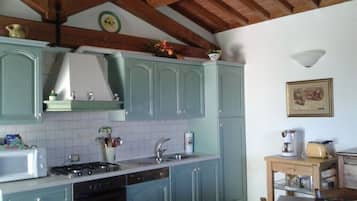 KĂŒhlschrank, Mikrowelle, Ofen, Herdplatte