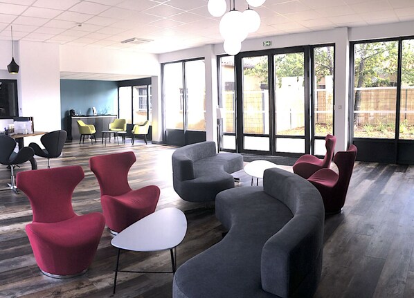 Lobby sitting area