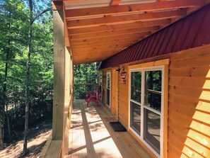 Terrace/patio - Cozy Wooded Cabin in the Heart of RRG! (Campton)