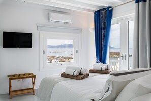 6 chambres, coffres-forts dans les chambres, bureau, lit parapluie