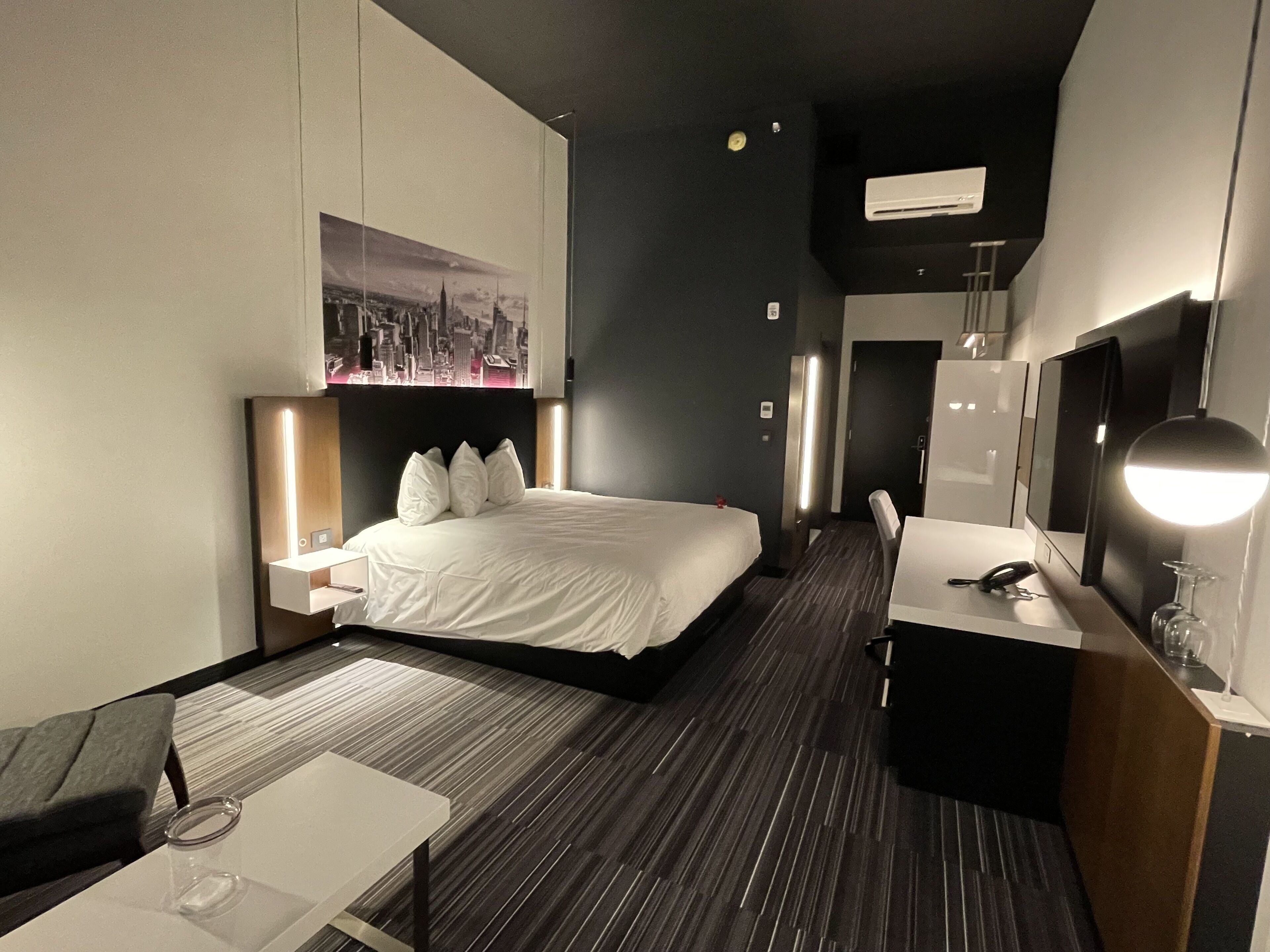 grand confort king | desk, blackout curtains, soundproofing, iron/ironing board