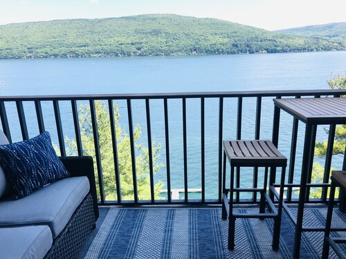 Waterfront two story condo